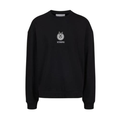 Sweatshirts Iceberg , Black , Heren