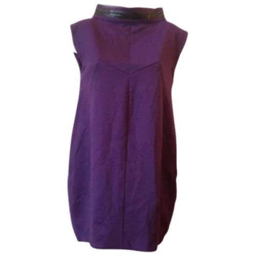 Pre-owned Wool dresses Marc Jacobs Pre-owned , Purple , Dames