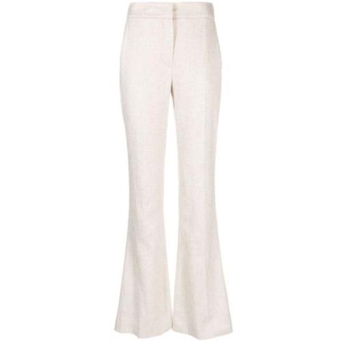 Wide Trousers Genny , Beige , Dames