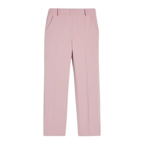 Cropped Trousers Max Mara Weekend , Pink , Dames