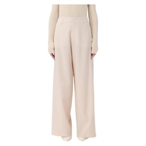 Wide Trousers Philosophy di Lorenzo Serafini , Beige , Dames