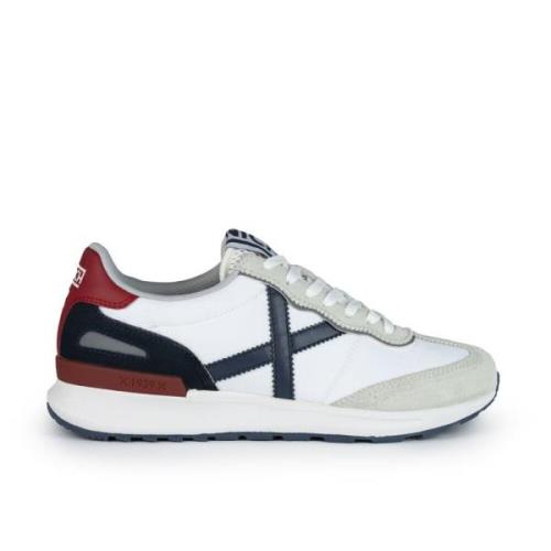 Retro Sportieve Sneakers Munich , Multicolor , Heren