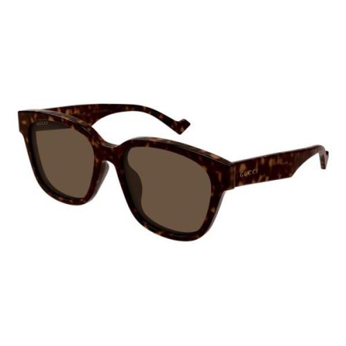 Gg1430Sk 002 Zonnebril Gucci , Brown , Dames