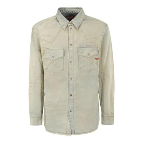 Casual Shirts Diesel , Blue , Heren