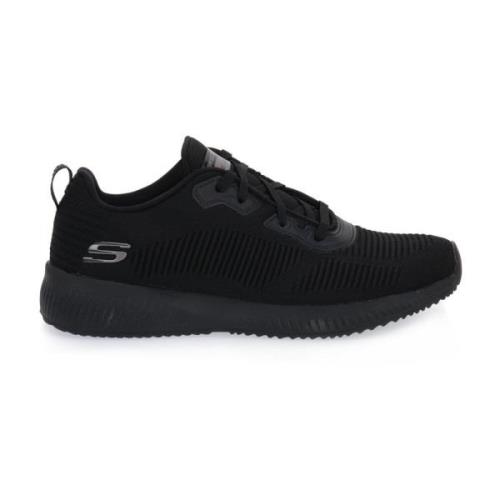 Stijlvolle Squad Sneakers Skechers , Black , Heren