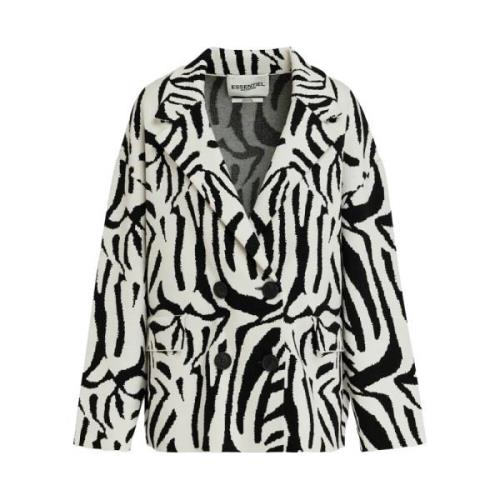 Oversized Blazer Jas Essentiel Antwerp , Multicolor , Dames