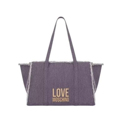 Shoulder Bags Love Moschino , Purple , Dames
