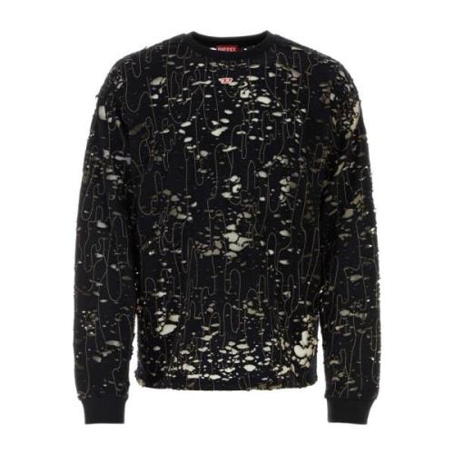 Sweatshirts Diesel , Black , Heren