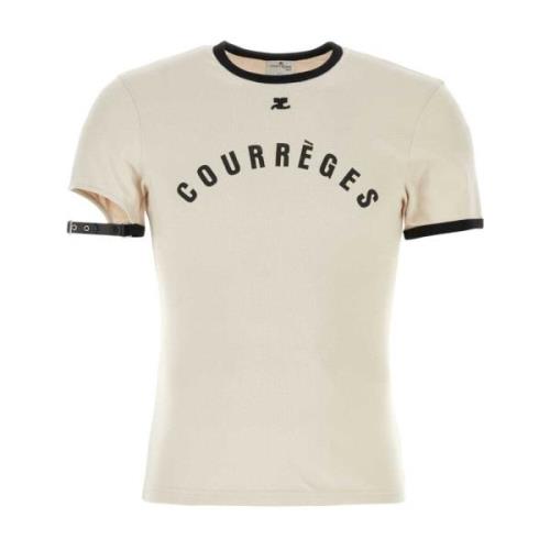 T-Shirts Courrèges , Beige , Heren