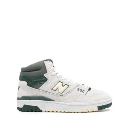 Off-White Leren High-Top Sneakers New Balance , Multicolor , Heren