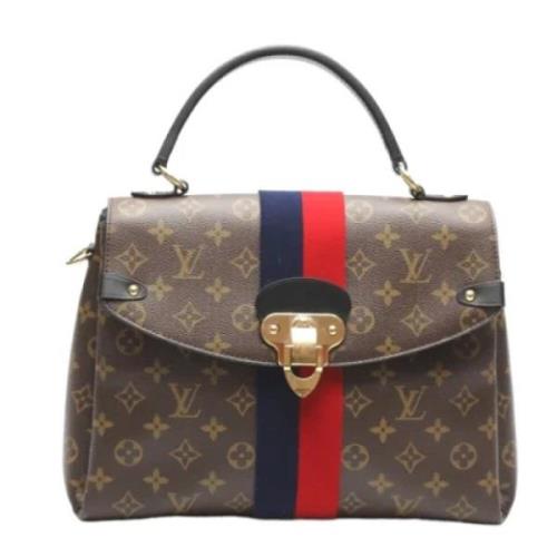 Pre-owned Canvas louis-vuitton-bags Louis Vuitton Vintage , Brown , Da...