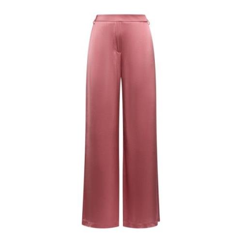 Wide Trousers Maliparmi , Pink , Dames