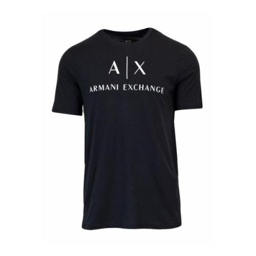 T-Shirts Armani Exchange , Black , Heren