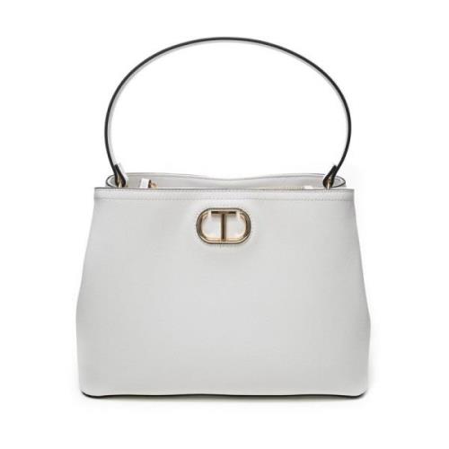 Tote Bags Twinset , White , Dames