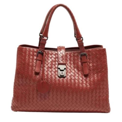 Pre-owned Leather totes Bottega Veneta Vintage , Brown , Dames