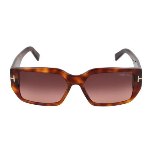 Stijlvolle zonnebril Ft0989 Tom Ford , Brown , Unisex