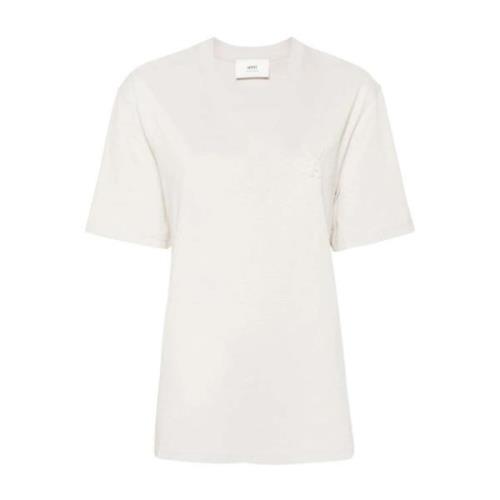 T-Shirts Ami Paris , White , Dames