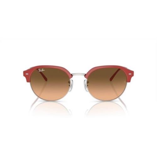 Red/Brown Shaded Sunglasses Ray-Ban , Red , Dames