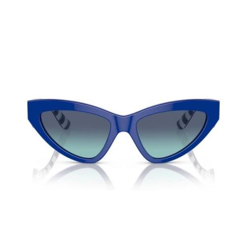 Tijdloze Cat-Eye Zonnebril met Blauw Verloopglas Dolce & Gabbana , Blu...