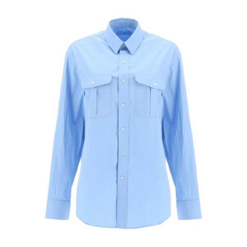 Blouses Shirts Wardrobe.nyc , Blue , Dames