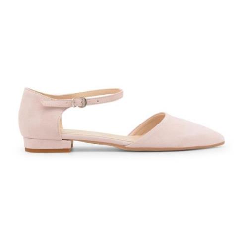 Luxe Roze Ballet Flats Made in Italia , Pink , Dames