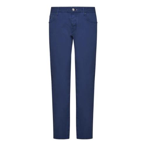 Trousers Hand Picked , Blue , Heren
