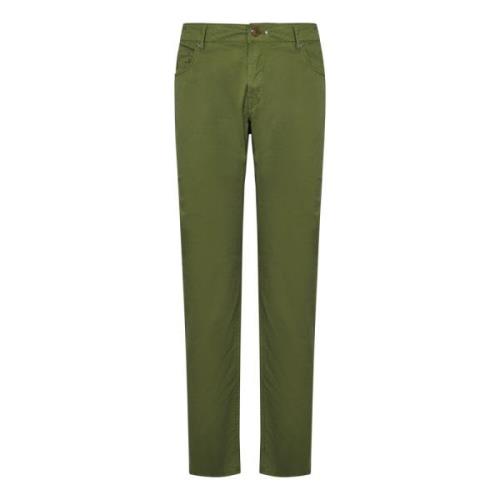 Trousers Hand Picked , Green , Heren