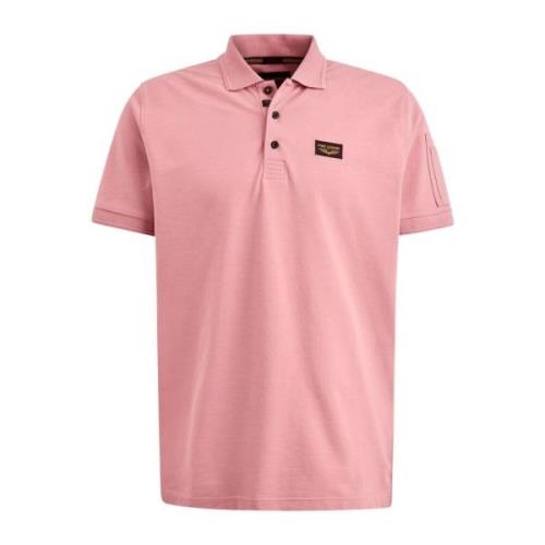 Cargo Mouw Polo Shirt PME Legend , Pink , Heren