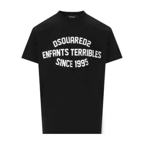 T-Shirts Dsquared2 , Black , Heren