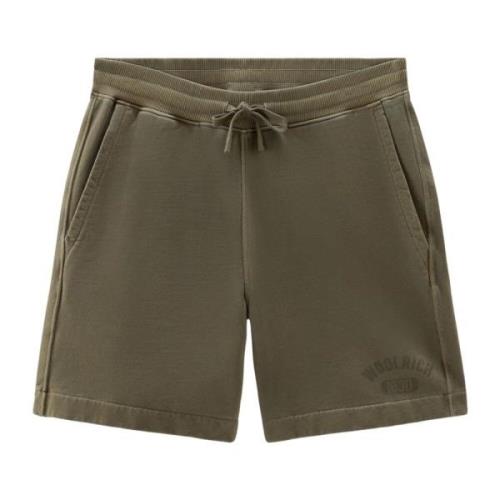 Casual Shorts Woolrich , Green , Heren