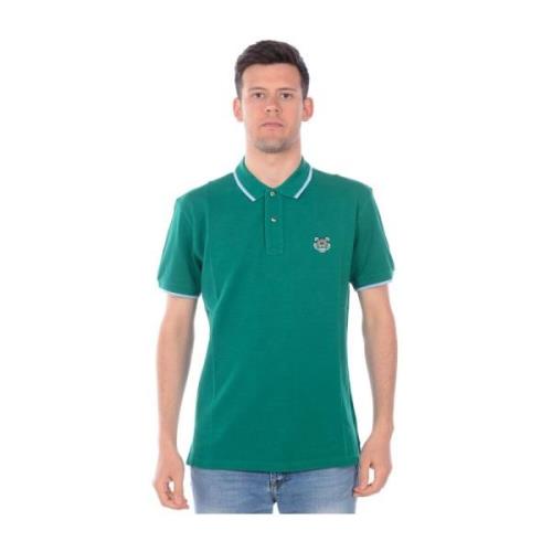 Tiger Polo Groen Celeste Kenzo , Green , Heren