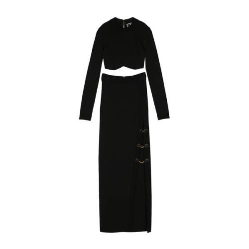 Maxi Dresses Elisabetta Franchi , Black , Dames