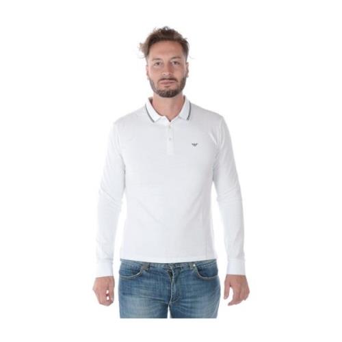 Polo Shirts Emporio Armani , White , Heren