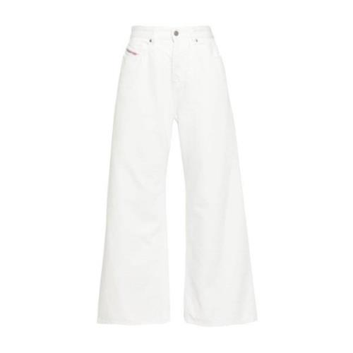 Jeans Diesel , White , Dames