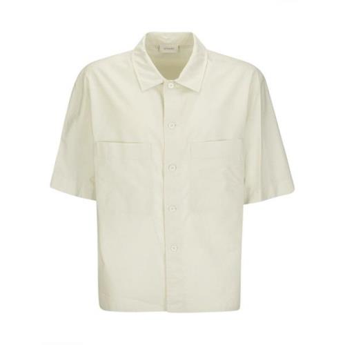 Short Sleeve Shirts Lemaire , White , Heren