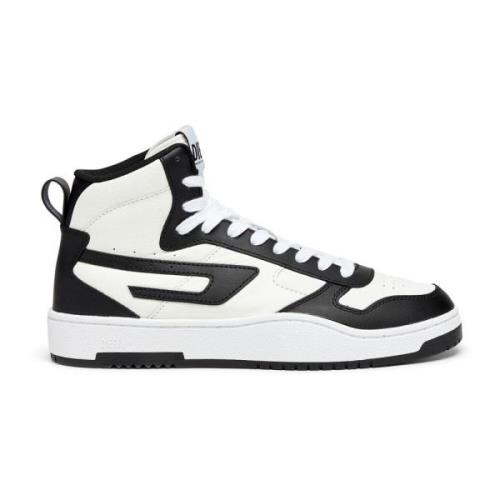 S-Ukiyo V2 Mid - High-top sneakers with D branding Diesel , White , He...