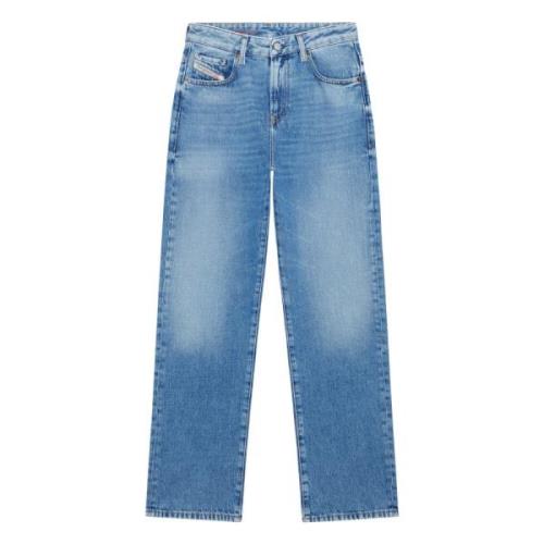 Straight Jeans - Reggy Diesel , Blue , Dames