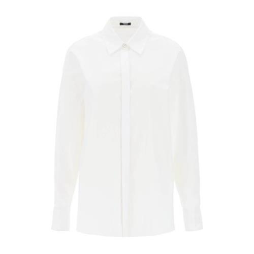 Blouses Shirts Versace , White , Dames