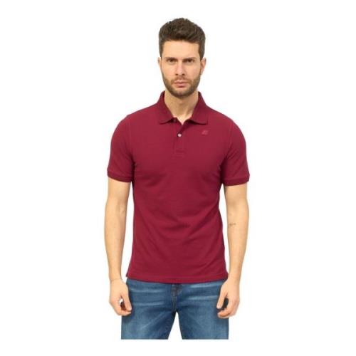 Polo Shirts K-Way , Red , Heren