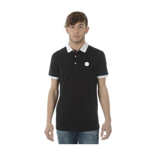 Polo Shirts Versace , Black , Heren