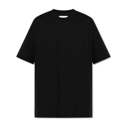 Katoenen T-shirt Jil Sander , Black , Heren