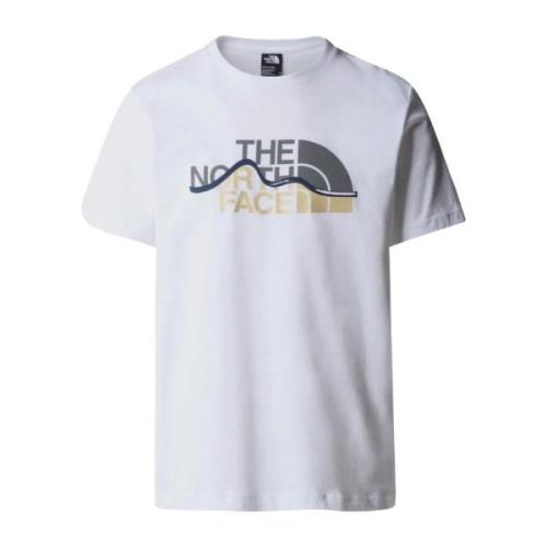 Gerecycled Katoen Logo T-Shirt - Blancs The North Face , White , Heren