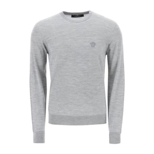 Stijlvolle Sweatshirts voor Dagelijks Comfort Versace , Gray , Heren