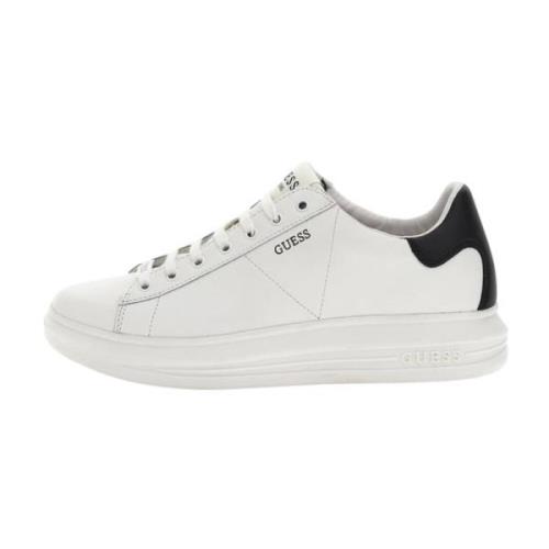 Gemengd Leren Vibo Sneakers - Guess Jeans Guess , White , Heren