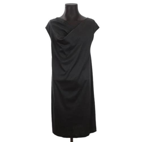 Pre-owned Cotton dresses Jil Sander Pre-owned , Black , Dames