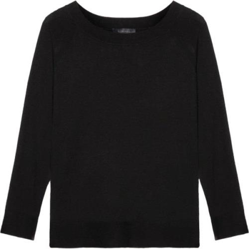Sweatshirts Elena Mirò , Black , Dames