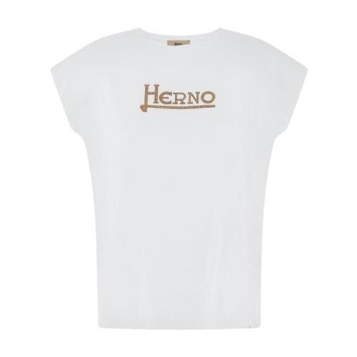 T-Shirts Herno , White , Dames