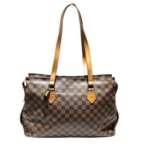 Pre-owned Canvas louis-vuitton-bags Louis Vuitton Vintage , Brown , Da...