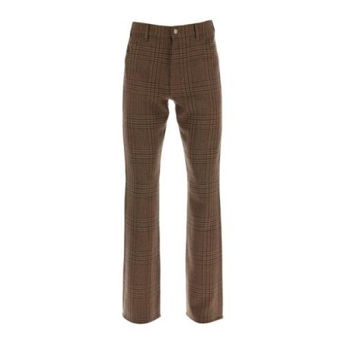 Denim Broek Celine , Brown , Heren