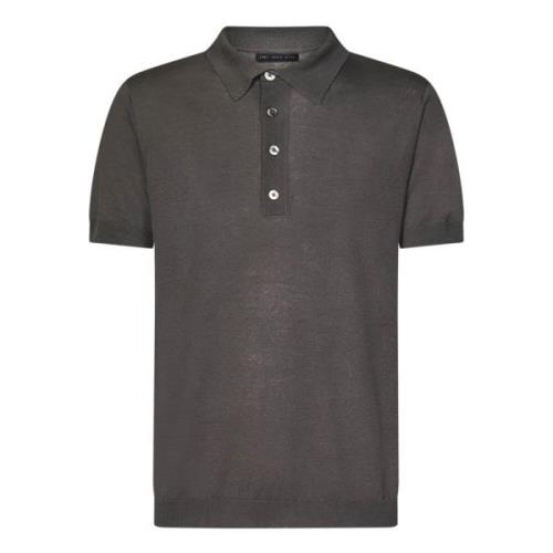 Polo Shirts Low Brand , Gray , Heren